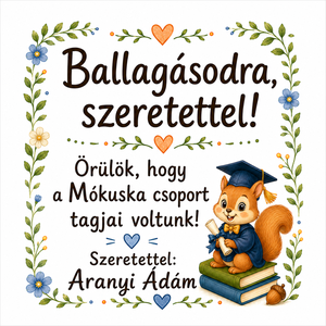 Ballagási ajándék hűtőmágnes bölcsiseknek, ovisoknak - otthon & életmód - konyhafelszerelés, tálalás - konyhai dekoráció - hűtőmágnes - Meska.hu