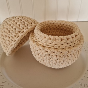 Horgolt tojás tároló - ünnepi díszek, dekorációk - húsvéti díszek és dekorációk - húsvéti tojás, hímestojás - Meska.hu