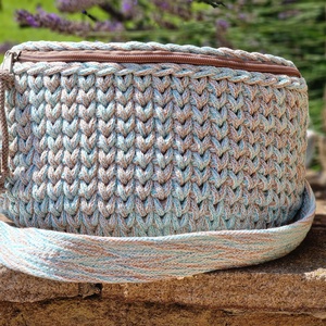 Horgolt táska/crossbody- vintage - Meska.hu