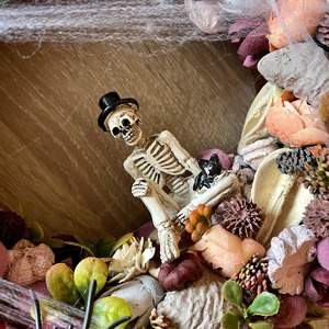 Halloween ajtódísz - otthon & életmód - dekoráció - halloween - halloweeni ajtódíszek és ablakdíszek - Meska.hu