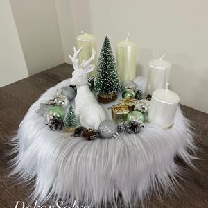 Adventi koszorú - karácsony - adventi díszek - adventi koszorú - Meska.hu