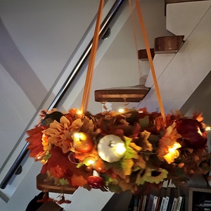 Őszi naplemente koszorú  világító dísz hangulatvilágítással, 40 cm - otthon & életmód - dekoráció - ajtó- és ablak dekoráció - ajtódísz & kopogtató - Meska.hu Őszi naplemente koszorú  világító dísz hangulatvilágítással, 40 cm - otthon & életmód - dekoráció - ajtó- és ablak dekoráció - ajtódísz & kopogtató - Meska.hu