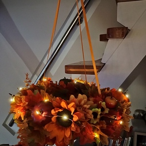 Őszi naplemente koszorú  világító dísz hangulatvilágítással, 40 cm - otthon & életmód - dekoráció - ajtó- és ablak dekoráció - ajtódísz & kopogtató - Meska.hu Őszi naplemente koszorú  világító dísz hangulatvilágítással, 40 cm - otthon & életmód - dekoráció - ajtó- és ablak dekoráció - ajtódísz & kopogtató - Meska.hu