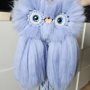 Skye- az égbolt őrzője makramé bagoly fali dekoráció  - otthon & életmód - dekoráció - fali és függő dekoráció - függődísz - Meska.hu