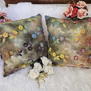 Romantic Garden- Díszpárna , Otthon & Életmód, Lakástextil, Párna & Párnahuzat, Díszpárna (belsővel együtt), Varrás, MESKA