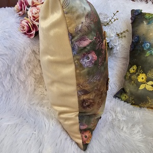 Romantic Garden- Díszpárna  - otthon & életmód - lakástextil - párna & párnahuzat - díszpárna (belsővel együtt) - Meska.hu