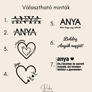Papírvirág box felirattal tele virágokkal - anyák napjára köszöntő ajándék - otthon & életmód - dekoráció - kép & falikép - 3d képek - Meska.hu