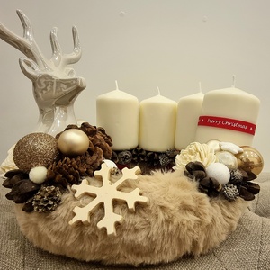 Adventi koszorú - Meska.hu