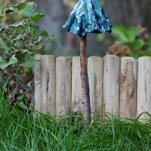 Fenyőfa gombavirág - otthon & életmód - ház & kert - kerti dísz - Meska.hu