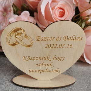 Esküvői talpas köszönőajándék  - esküvő - emlék & ajándék - köszönőajándék - Meska.hu