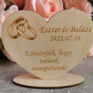 Esküvői talpas köszönőajándék  - esküvő - emlék & ajándék - köszönőajándék - Meska.hu