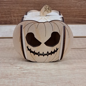 Halloween dekorációs szett - otthon & életmód - dekoráció - halloween - halloweeni tök és lámpás - Meska.hu