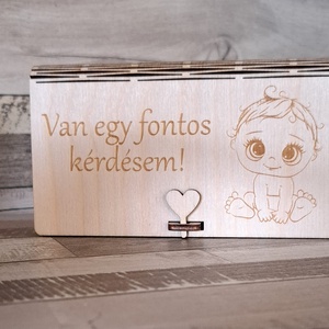 Keresztszülő felkérő kulcstartóval - otthon & életmód - dekoráció - dísztárgy - Meska.hu