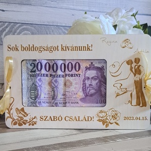 Esküvői pénzátadó, nászajándék  - Meska.hu