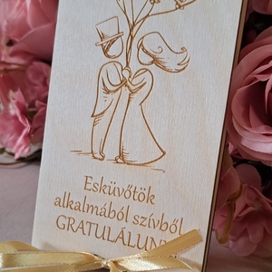 Esküvői pénzátadó  - esküvő - emlék & ajándék - nászajándék - esküvői pénzátadó doboz - Meska.hu