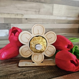 Nőnapi dekorációs virág - otthon & életmód - dekoráció - dísztárgy - Meska.hu