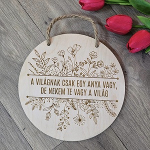 Anyáknapi dekorációs tábla - Meska.hu