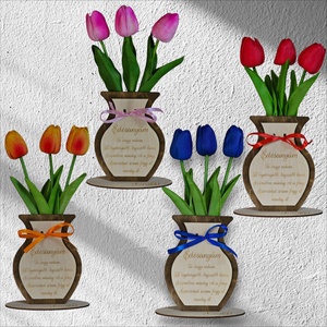 Anyáknapi Dekoráció - otthon & életmód - dekoráció - virágdísz és tartó - virágtartó - Meska.hu