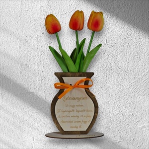 Anyáknapi Dekoráció - otthon & életmód - dekoráció - virágdísz és tartó - virágtartó - Meska.hu