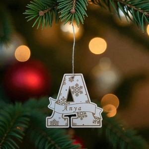 Neves karácsonyfa dísz - karácsony - karácsonyi lakásdekoráció - karácsonyfadíszek - Meska.hu