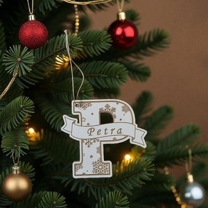 Neves karácsonyfa dísz - karácsony - karácsonyi lakásdekoráció - karácsonyfadíszek - Meska.hu