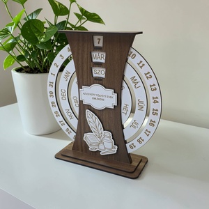 Ballagási Egyedi öröknaptár - otthon & életmód - dekoráció - asztal és polc dekoráció - asztaldísz - Meska.hu