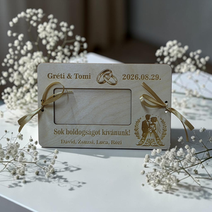 Esküvői pénzátadó � egyedi gravírozott nászajándék - esküvő - nászajándék - esküvői pénzátadó doboz - Meska.hu