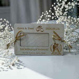 Esküvői pénzátadó � egyedi gravírozott nászajándék - esküvő - nászajándék - esküvői pénzátadó doboz - Meska.hu