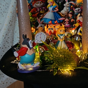 Aliz Csodaországban, Karácsony, Adventi díszek, Adventi asztaldísz, Mindenmás, MESKA