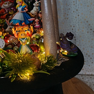 Aliz Csodaországban - karácsony - adventi díszek - adventi asztaldísz - Meska.hu