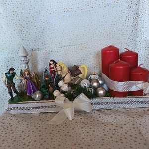 Walt Disney Aranyhaj, Karácsony, Adventi díszek, Adventi asztaldísz, Mindenmás, MESKA