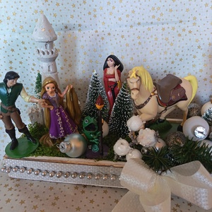 Walt Disney Aranyhaj - karácsony - adventi díszek - adventi asztaldísz - Meska.hu