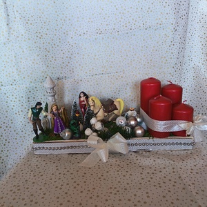 Walt Disney Aranyhaj - karácsony - adventi díszek - adventi asztaldísz - Meska.hu