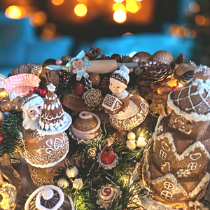 Mézike - karácsony - karácsonyi lakásdekoráció - karácsonyi lakásdíszek - Meska.hu