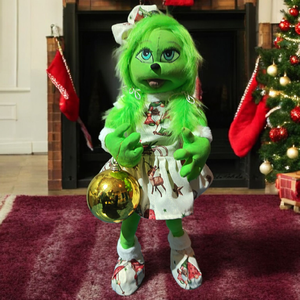 Grincs - karácsony - karácsonyi lakásdekoráció - karácsonyi manók, figurák - Meska.hu