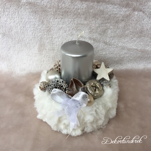 Ezüst adventi mini-box -  - Meska.hu