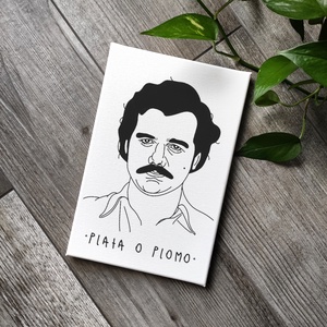 Pablo Escobar  vászonkép, Otthon & Életmód, Dekoráció, Kép & Falikép, Művészi nyomat, Fotó, grafika, rajz, illusztráció, Festészet, MESKA