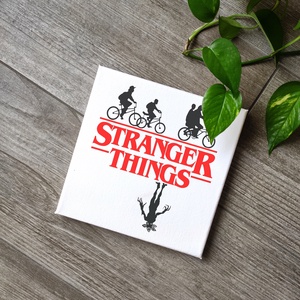 Stranger things vászonkép, Otthon & Életmód, Dekoráció, Kép & Falikép, Vászonkép, Fotó, grafika, rajz, illusztráció, Festészet, MESKA