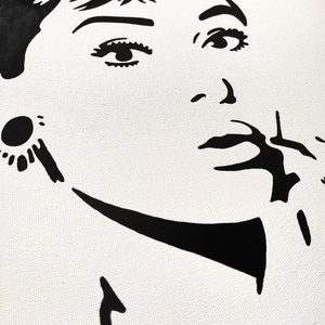 Audrey Hepburn 2 vászonkép - otthon & életmód - dekoráció - kép & falikép - vászonkép - Meska.hu