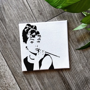 Audrey Hepburn 2 vászonkép - otthon & életmód - dekoráció - kép & falikép - vászonkép - Meska.hu