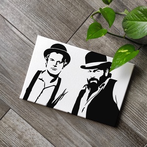 Bud Spencer és Terence Hill vászonkép - Meska.hu