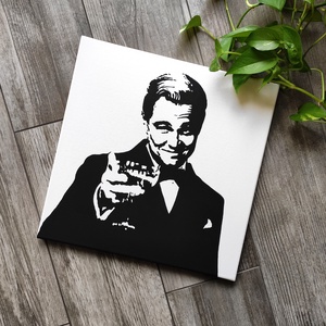 Leonardo DiCaprio - Gatsby vászonkép, Otthon & Lakás, Dekoráció, Kép & Falikép, Vászonkép, Fotó, grafika, rajz, illusztráció, Festészet, MESKA