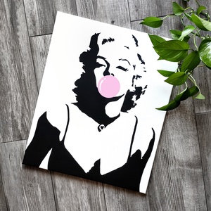 Marilyn Monroe vászonkép - otthon & lakás - dekoráció - kép & falikép - vászonkép - Meska.hu