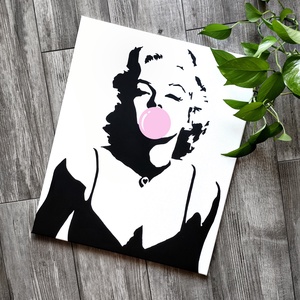 Marilyn Monroe vászonkép - otthon & életmód - dekoráció - kép & falikép - vászonkép - Meska.hu