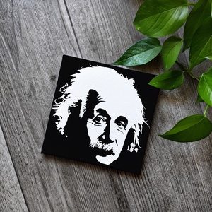 Albert Einstein vászonkép, Otthon & Lakás, Vászonkép, Dekoráció, Kép & Falikép, Fotó, grafika, rajz, illusztráció, Festészet, Meska