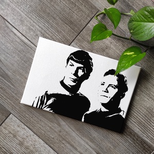 Star Trek vászonkép, Otthon & Életmód, Dekoráció, Kép & Falikép, Vászonkép, Fotó, grafika, rajz, illusztráció, Festészet, MESKA
