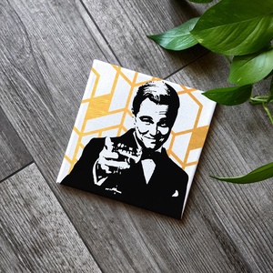 Nagy Gatsby - Art deco vászonkép, Otthon & Életmód, Dekoráció, Kép & Falikép, Vászonkép, Fotó, grafika, rajz, illusztráció, Festészet, MESKA