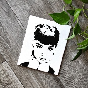 Audrey Hepburn 3 vászonkép, Otthon & Lakás, Dekoráció, Kép & Falikép, Vászonkép, Fotó, grafika, rajz, illusztráció, Festészet, MESKA