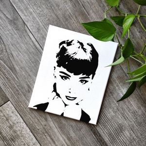 Audrey Hepburn 3 vászonkép - Meska.hu