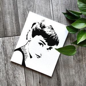 Audrey Hepburn 4 vászonkép - Meska.hu